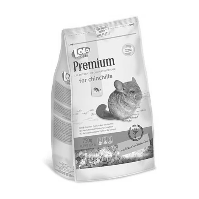 Główne zdjęcie produktu LOLO PREMIUM krmivo pro činčily 750 g sáček