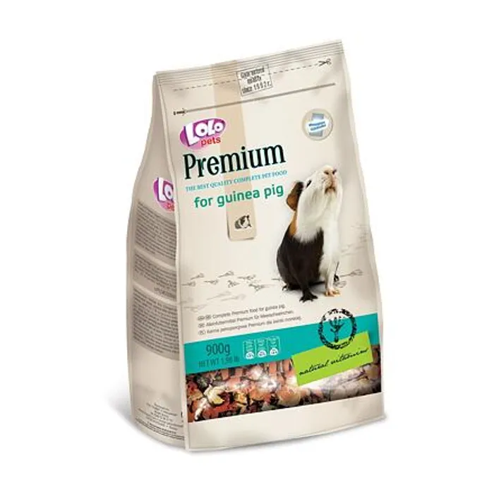 Główne zdjęcie produktu LOLO PREMIUM krmivo pro morčata 900g sáček