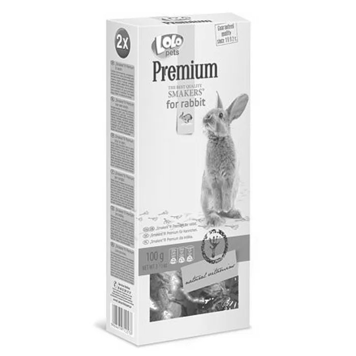 Główne zdjęcie produktu LOLO PREMIUM SMAKERS 2 klasy pro králíky 100 g