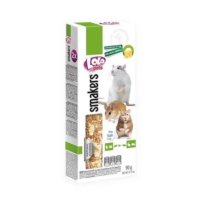 Główne zdjęcie produktu LOLO SMAKERS 2 klasy se sýrem pro hlodavce 90 g