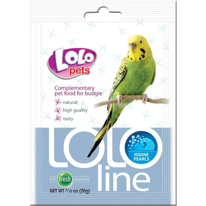 Główne zdjęcie produktu LOLOLINE perličky s jódem pro andulky 20 g