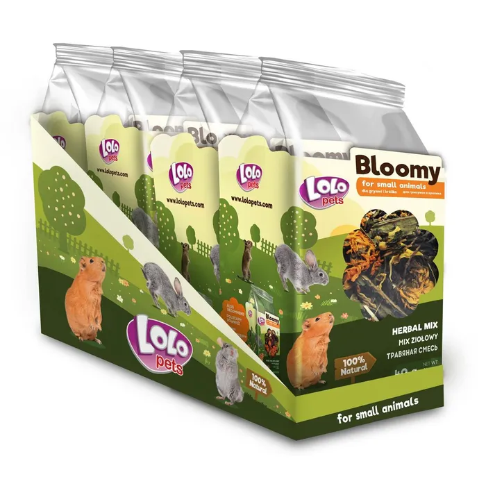 Główne zdjęcie produktu LOLOPets VITA HERBAL bylinkový mix pro hlodavce 40 g