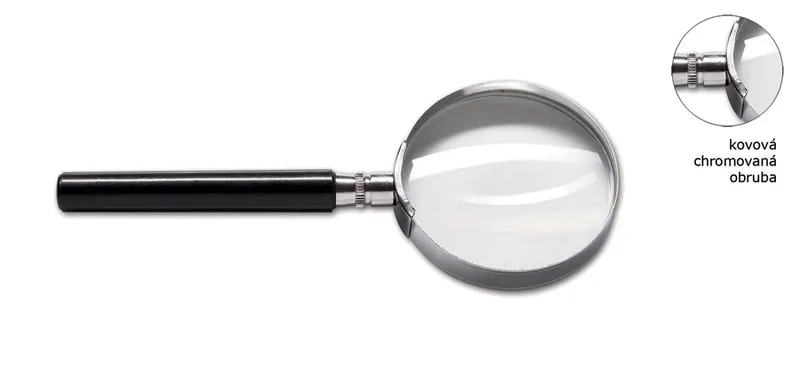 Główne zdjęcie produktu Lupa CONCORDE - 40mm průměr, kovová obruba