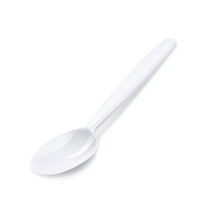 Główne zdjęcie produktu Lžíce (PP) znovu použitelná bílá 18,5cm [50 ks]