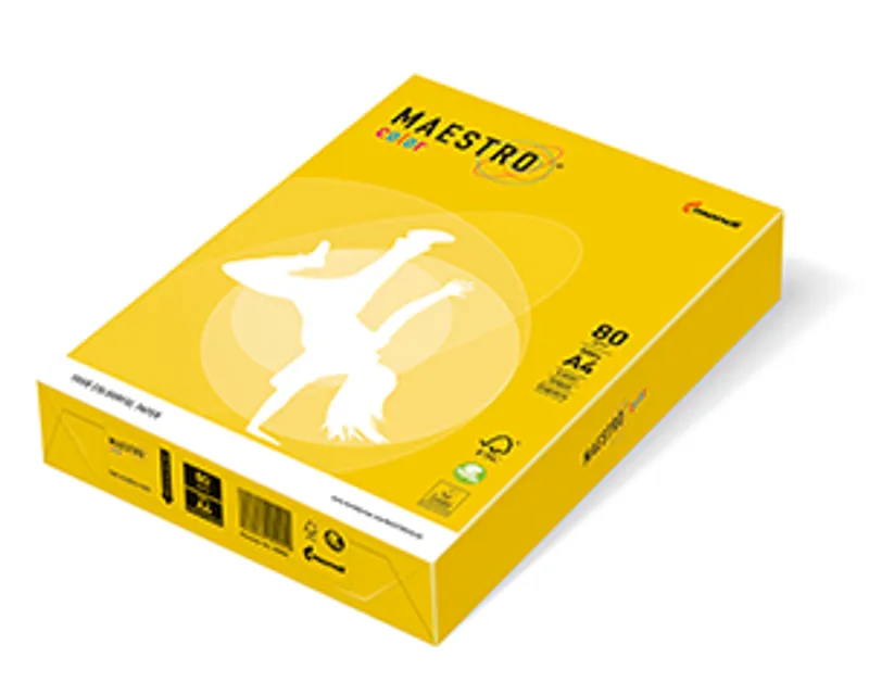 Główne zdjęcie produktu MAESTRO color INTENSIV 80g 500 listů Mustard - IG50