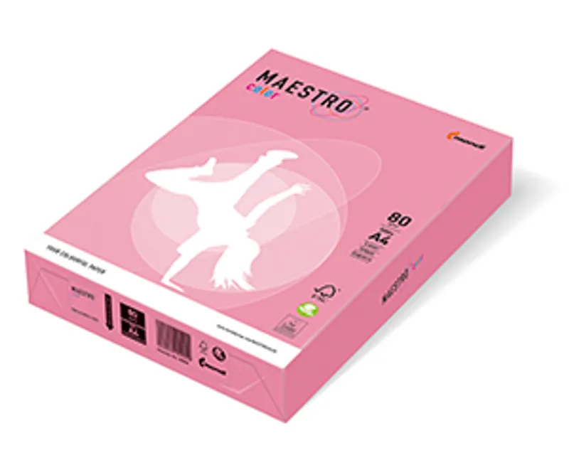 Główne zdjęcie produktu MAESTRO color PASTELL 160g 250 listů Flamingo - OPI74