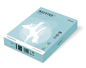 MAESTRO kolor PASTELL 160g 250 arkuszy Medium Blue - MB30