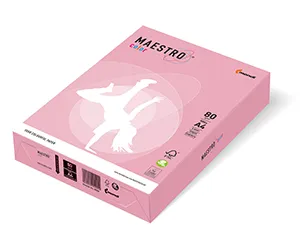MAESTRO kolor PASTELL 160g 250 ark. Różowy - PI25
