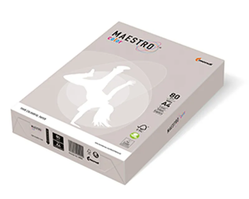 Główne zdjęcie produktu MAESTRO color TREND 80g 500 listů Grey - GR21