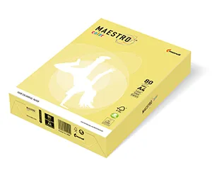 MAESTRO kolor TREND 80g 500 listków Lemon Yellow - ZG34
