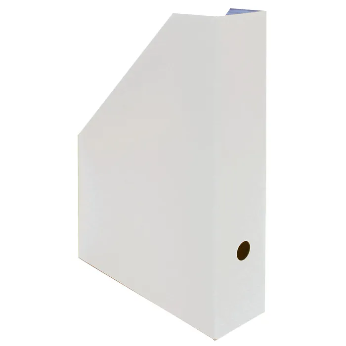 Główne zdjęcie produktu Magazín box A4 barevný 32,5 x 25,5 x 7,5 cm bílý