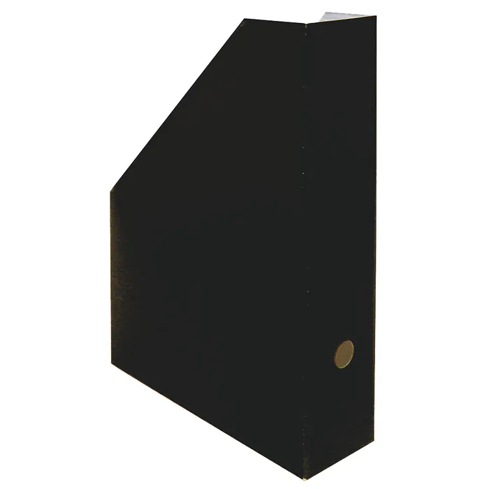 Główne zdjęcie produktu Magazín box A4 barevný 32,5 x 25,5 x 7,5 cm černý