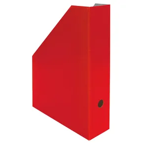 Pudełko na magazynki A4 kolorowe 32,5 x 25,5 x 7,5 cm czerwone