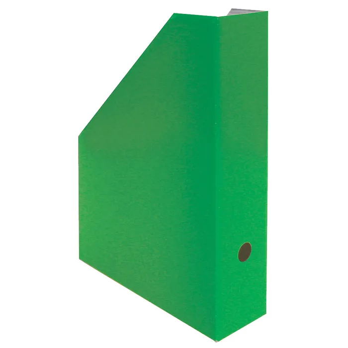 Główne zdjęcie produktu Magazín box A4 barevný 32,5 x 25,5 x 7,5 cm zelený