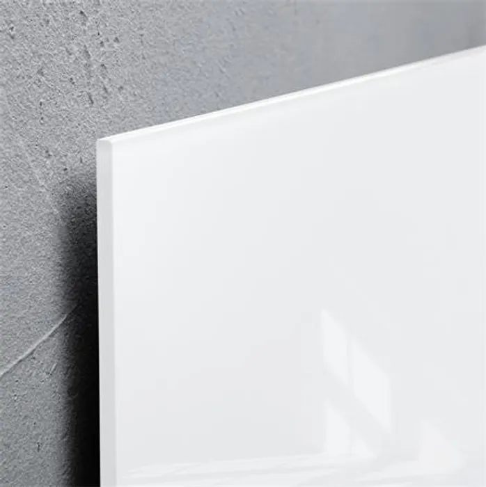Główne zdjęcie produktu Magnetická skleněná tabule "Artverum®", bílá, 120 x 60 cm, SIGEL