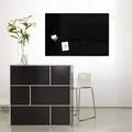 Magnetická skleněná tabule "Artverum® ", černá, 100 x 65 cm, SIGEL