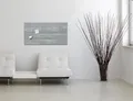 Magnetická skleněná tabule "Artverum® ", textura betonu, 91x46cm, SIGEL