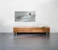 Magnetická skleněná tabule "Artverum® ", textura betonu, 91x46cm, SIGEL