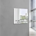 Magnetická skleněná tabule "Artverum®", zrcadlo, 48x48cm, SIGEL