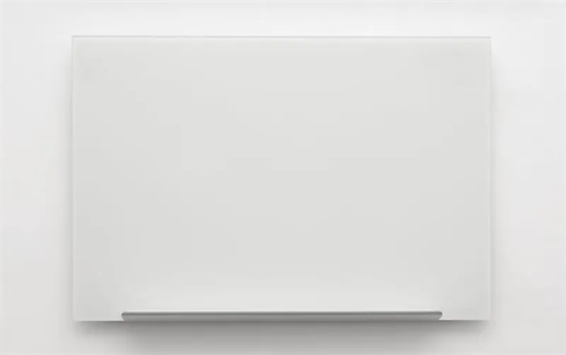 Główne zdjęcie produktu Magnetická skleněná tabule "Diamond", bílá, 55,9x99,3 cm, NOBO