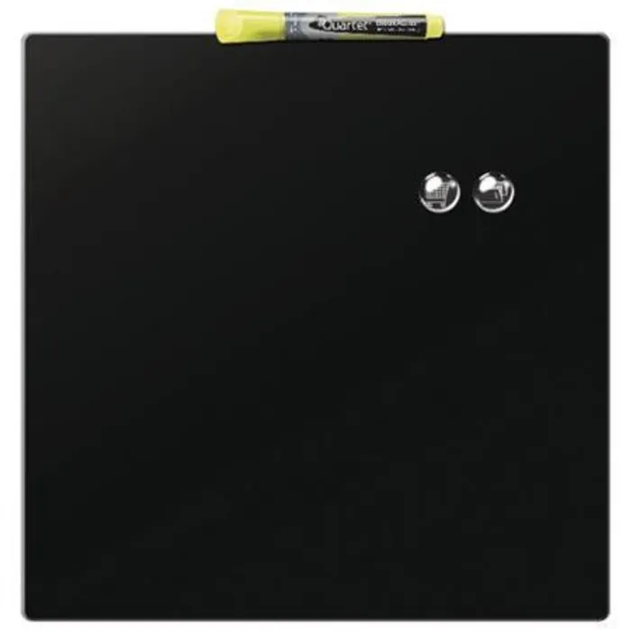 Główne zdjęcie produktu Magnetická tabule "Square Tile", popisovatelná, 360x360mm, černá, REXEL