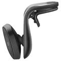 Magnetyczny uchwyt na telefon CH-127 Defender do samochodu, ventGrip, czarno-srebrny, plastik, na wentyl