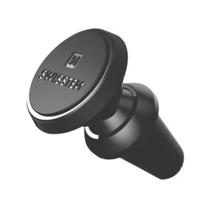 Główne zdjęcie produktu Magnetický držák mobilu(GPS) Swissten do auta, S-Grip AV-M9, černý, kov, do ventilace, če