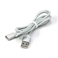 USB kabel (2.0), USB A M - magnetyczna końcówka, 1m, srebrny, yy