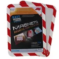 Okładka magnetyczna Magneto Safety, czerwono-biała, A4, TARIFOLD [2 szt]