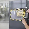 Następne zdjęcie produktu Magnetický obal "Magneto Safety", zelená-bílá, A4, TARIFOLD [2 ks]