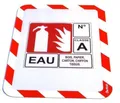 Okładka magnetyczna Magneto Safety, czerwono-biała, samoprzylepna, A4, TARIFOLD [2 szt]