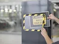 Okładka magnetyczna Magneto Safety, czerwono-biała, samoprzylepna, A4, TARIFOLD [2 szt]