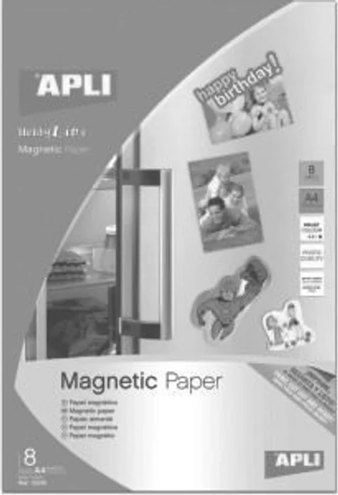 Główne zdjęcie produktu Magnetický papír [8 listů]