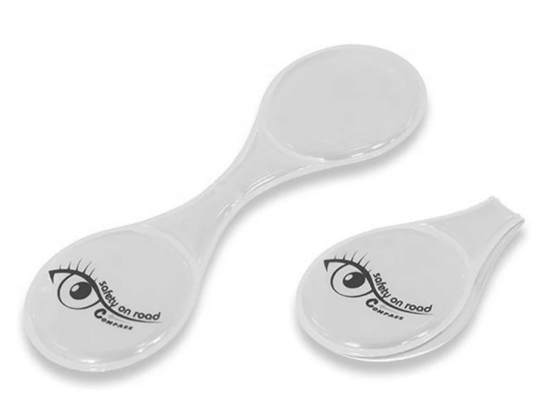 Główne zdjęcie produktu Magnetický reflexní klips žlutý
