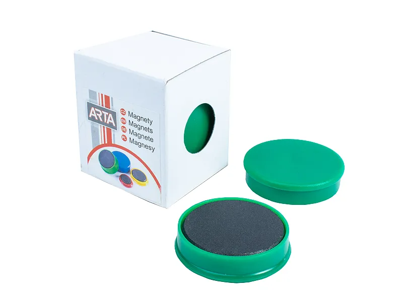 Główne zdjęcie produktu Magnety ARTA průměr 40mm, zelené (4ks v balení)
