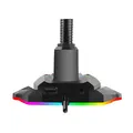 Marvo, do gry mikrofon, MIC-05, regulacja głosności, czarny, Rainbow LED, uchwyt na telefon