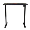 Marvo Biurko dla gracza DE-03 PRO, 120 x 66 cm, 71-121 cm, elektycznie regulowany, podświetlenie, podświetlana podkładka