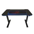 Marvo Biurko dla gracza DE-03 PRO, 120 x 66 cm, 71-121 cm, elektycznie regulowany, podświetlenie, podświetlana podkładka