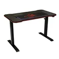 Marvo Biurko dla gracza DE-03 PRO, 120 x 66 cm, 71-121 cm, elektycznie regulowany, podświetlenie, podświetlana podkładka