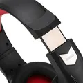 Następne zdjęcie produktu Marvo HG8928, słuchawki z mikrofonem, regulacja głośności, czarna, podświetlana typ 3.5 mm jack + rozdvojka