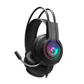Następne zdjęcie produktu Marvo HG8935, słuchawki z mikrofonem, regulacja głośności, czarna, podświetlona, USB