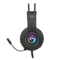 Następne zdjęcie produktu Marvo HG8935, słuchawki z mikrofonem, regulacja głośności, czarna, podświetlona, USB