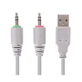 Następne zdjęcie produktu Marvo HG8936, słuchawki z mikrofonem, regulacja głośności, różowa, podświetlona, 3.5 mm jack + USB
