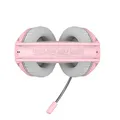Następne zdjęcie produktu Marvo HG8936, słuchawki z mikrofonem, regulacja głośności, różowa, podświetlona, 3.5 mm jack + USB