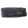 Marvo K636, klawiatura US, do gry, podświetlona rodzaj przewodowa (USB), czarna
