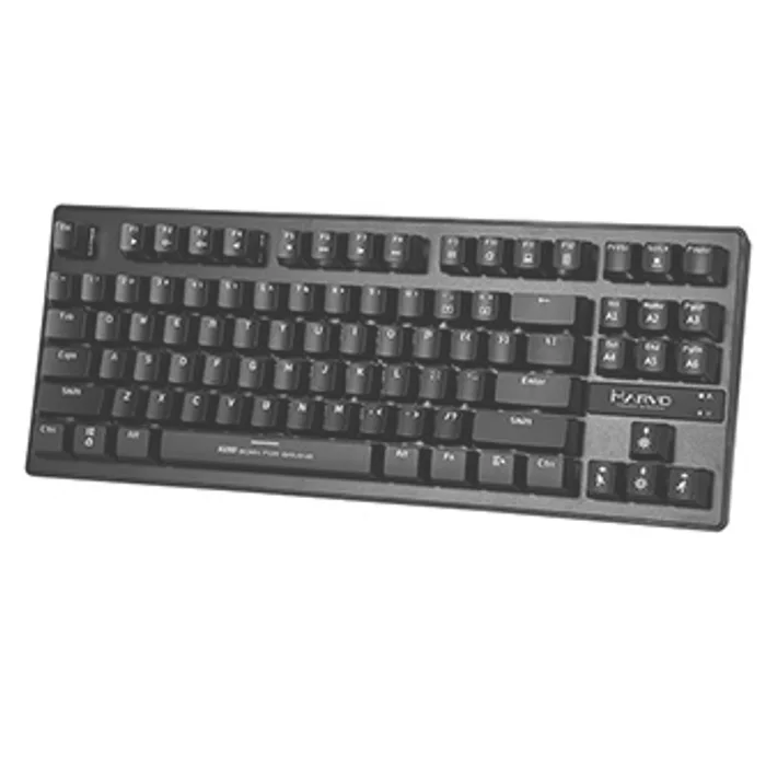 Główne zdjęcie produktu Marvo KG901, Klávesnice US, herní, modré spínače typ drátová (USB), černá, mechanická, po
