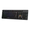 Marvo KG945, Klawiatura optyczna US, do gry, wodoodporny rodzaj przewodowa (USB), czarna, optyczna, RGB podświetlenie