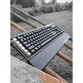 Marvo KG965G, klawiatura US, do gry, niebieskie przełączniki rodzaj przewodowa (USB), czarna, mechaniczna, podświetlenie RGB