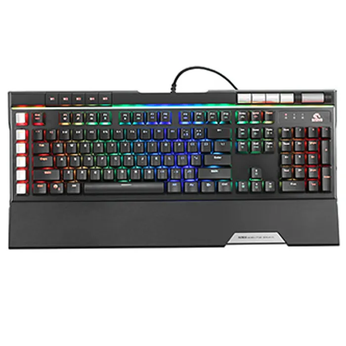 Główne zdjęcie produktu Marvo KG965G, Klávesnice US, herní, modré spínače typ drátová (USB), černá, mechanická, R