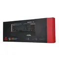 Marvo KG965G, klawiatura US, do gry, niebieskie przełączniki rodzaj przewodowa (USB), czarna, mechaniczna, podświetlenie RGB
